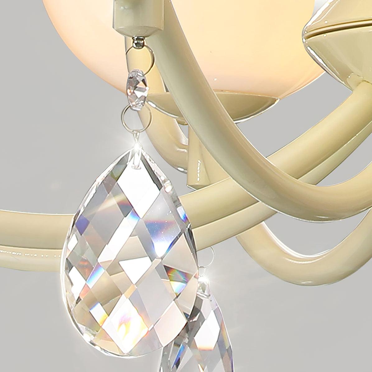 Verrenevia Glass Chandelier-Moonnatur