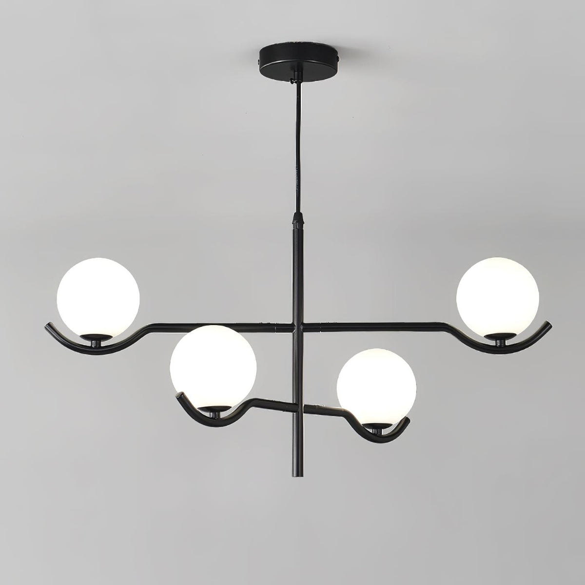 Elarose Glass Chandelier-Moonnatur