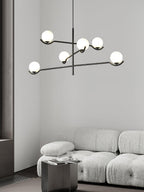 Elarose Glass Chandelier-Moonnatur