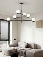 Elarose Glass Chandelier-Moonnatur