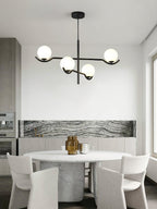 Elarose Glass Chandelier-Moonnatur
