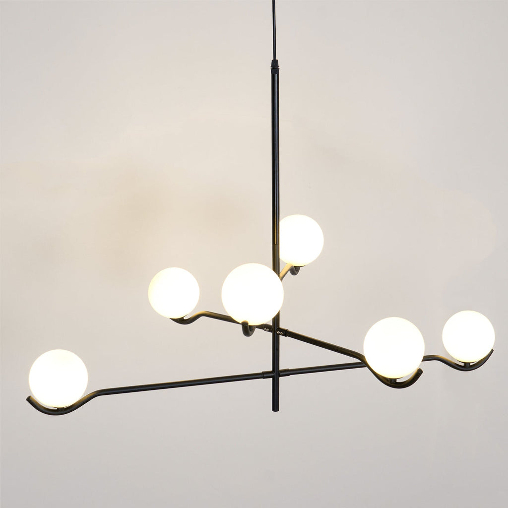 Elarose Glass Chandelier-Moonnatur