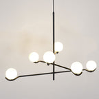 Elarose Glass Chandelier-Moonnatur