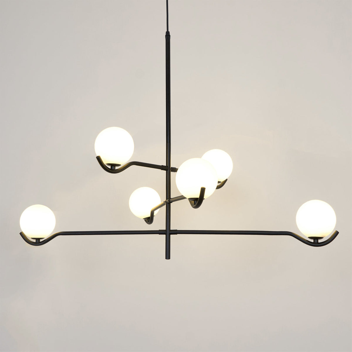Elarose Glass Chandelier-Moonnatur