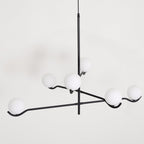 Elarose Glass Chandelier-Moonnatur