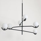 Elarose Glass Chandelier-Moonnatur