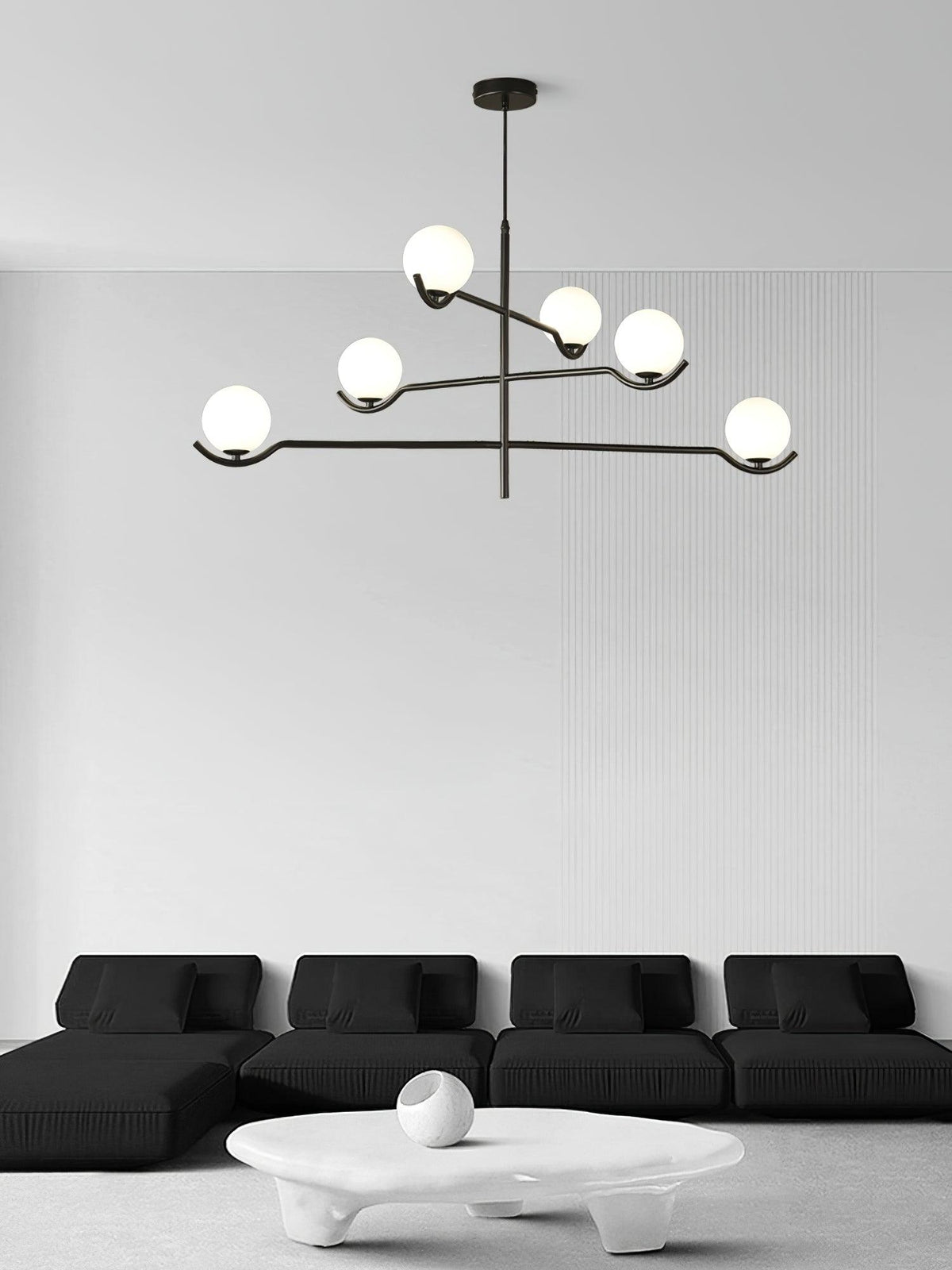 Elarose Glass Chandelier-Moonnatur