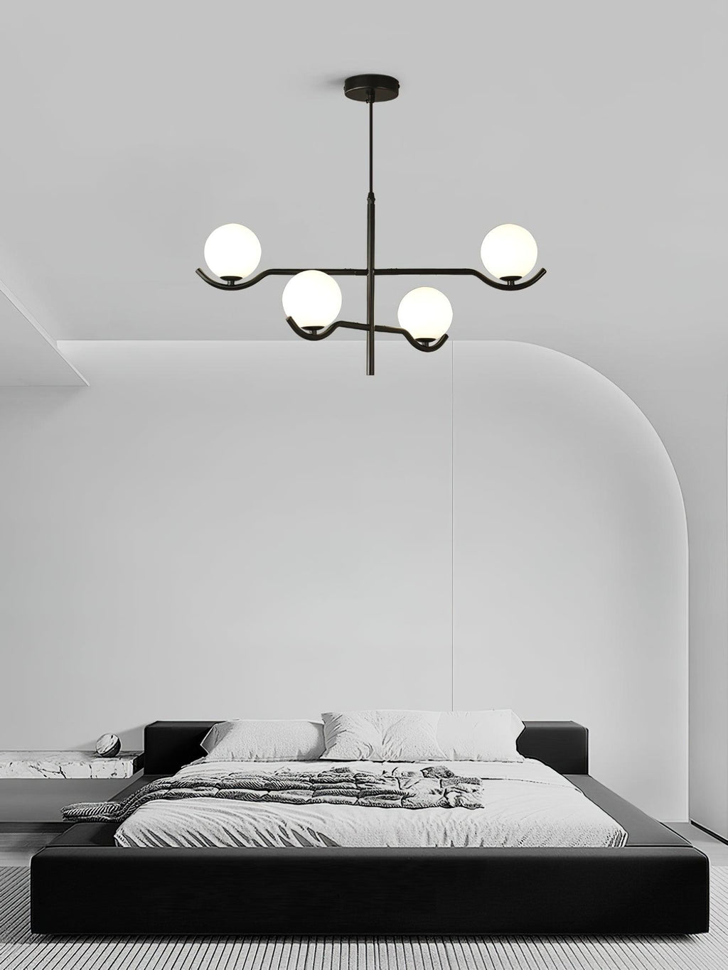 Elarose Glass Chandelier-Moonnatur
