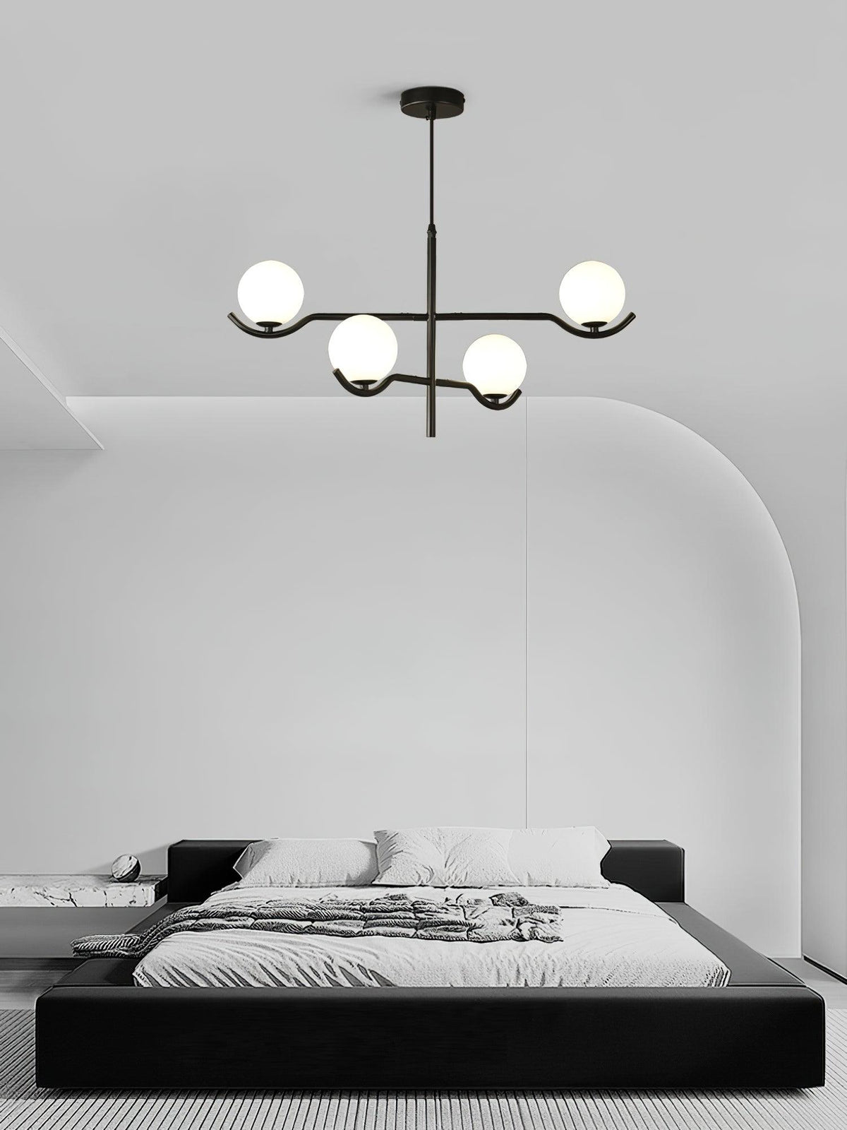 Elarose Glass Chandelier-Moonnatur