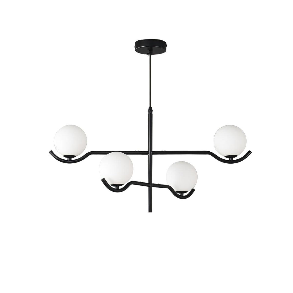 Elarose Glass Chandelier-Moonnatur