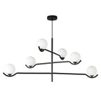 Elarose Glass Chandelier-Moonnatur
