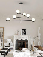 Elarose Glass Chandelier-Moonnatur