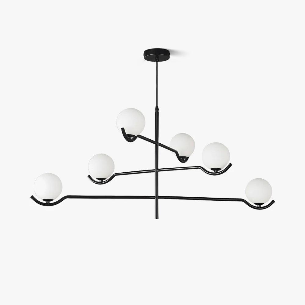 Elarose Glass Chandelier-Moonnatur