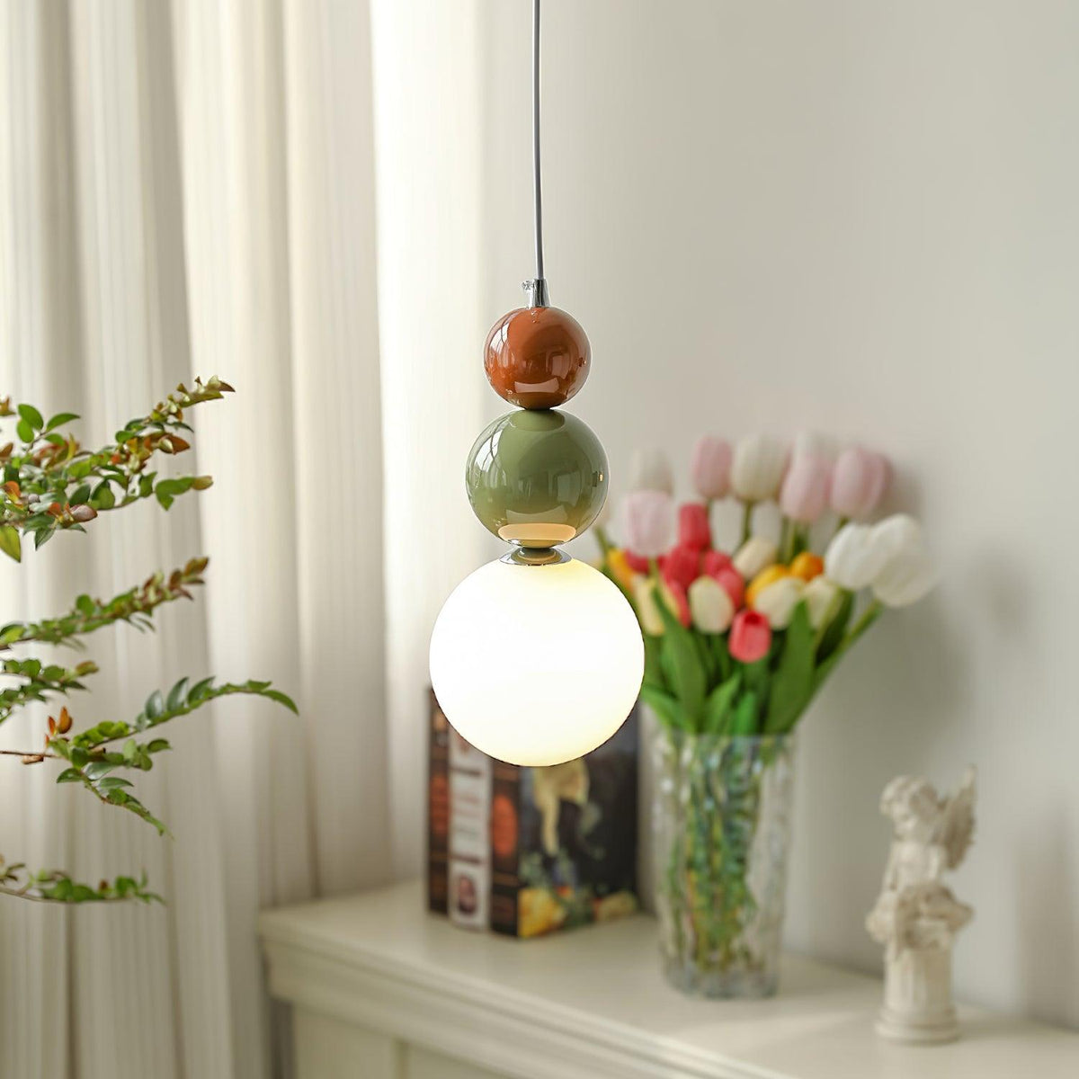 Emrenelis Polyethylene Pendant Light-Moonnatur