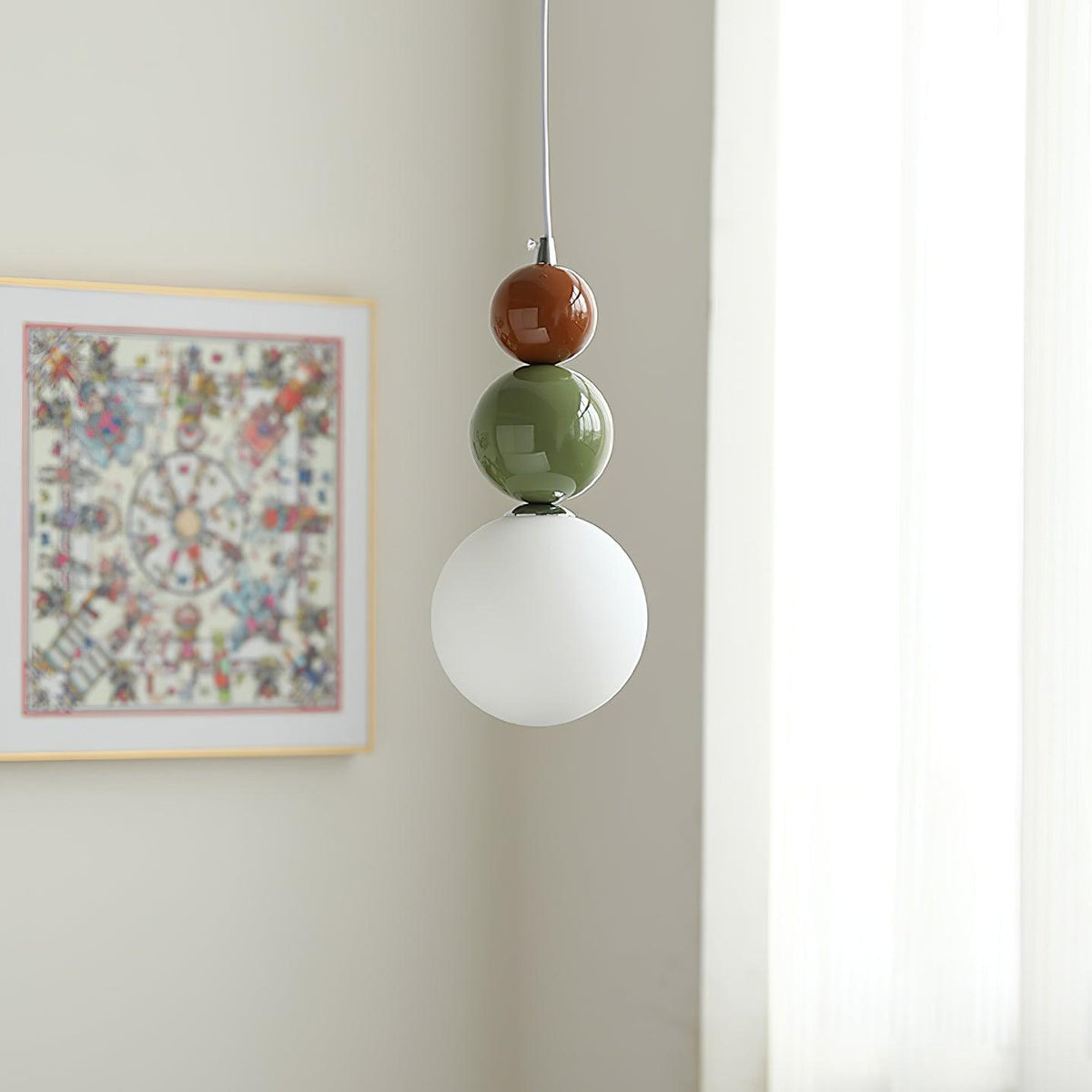 Emrenelis Polyethylene Pendant Light-Moonnatur