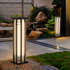 Xalenara Stainless Steel Post Light-Moonnatur
