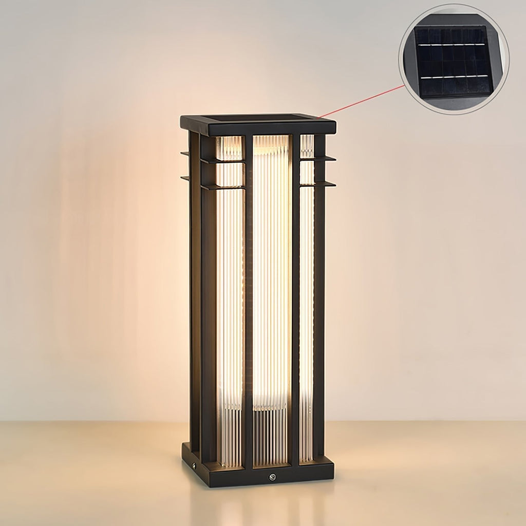 Xalenara Stainless Steel Post Light-Moonnatur