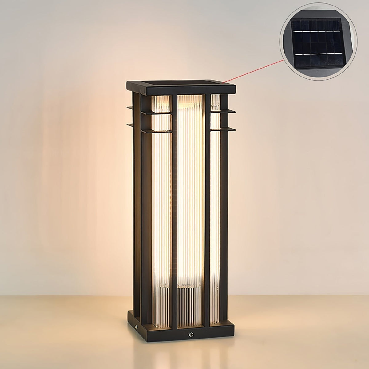 Xalenara Stainless Steel Post Light-Moonnatur