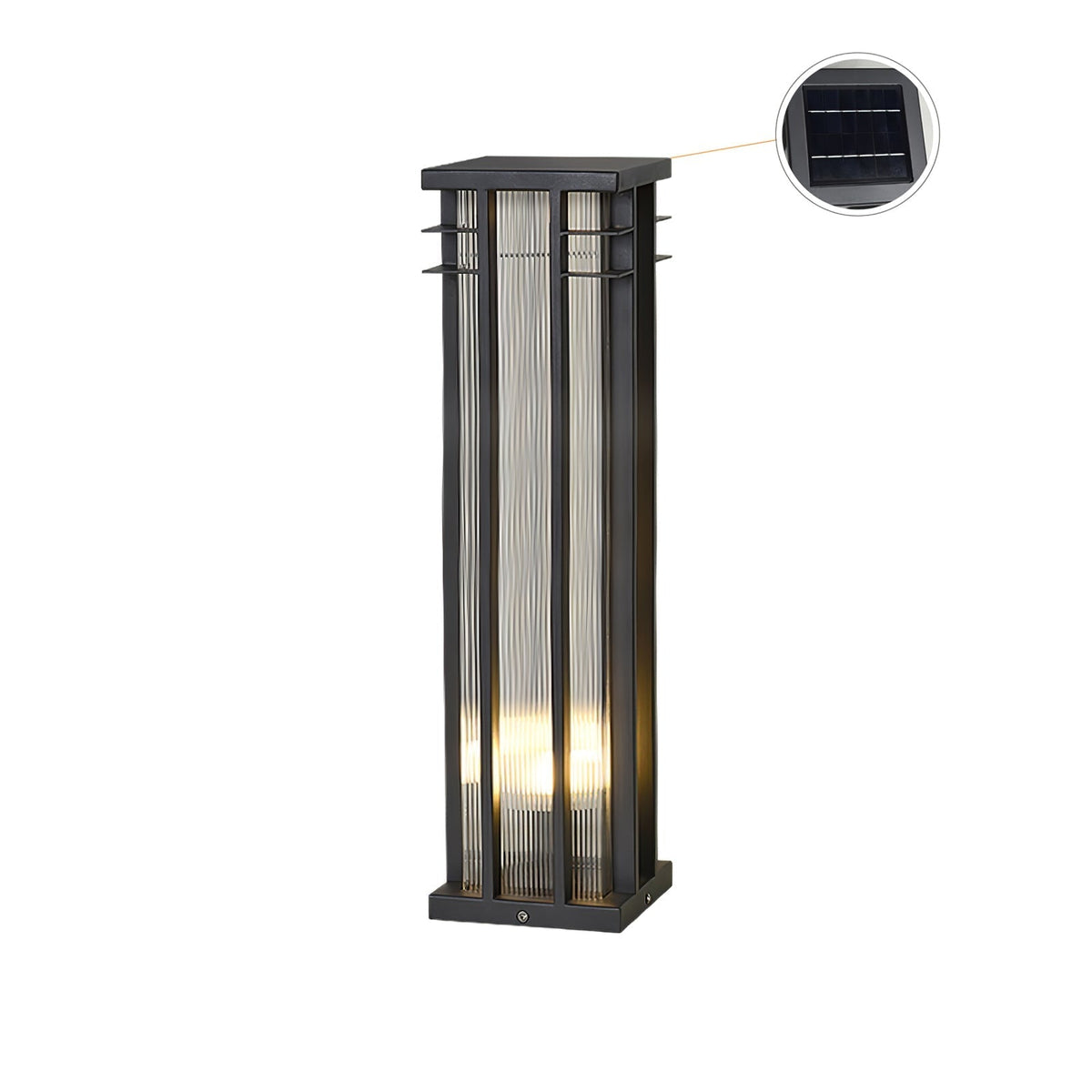 Xalenara Stainless Steel Post Light-Moonnatur