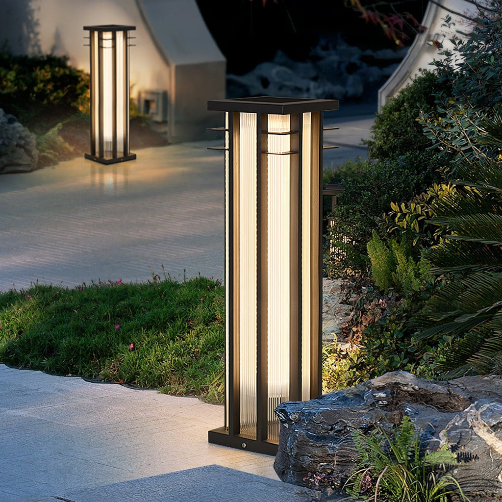Xalenara Stainless Steel Post Light-Moonnatur