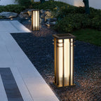 Xalenara Stainless Steel Post Light-Moonnatur