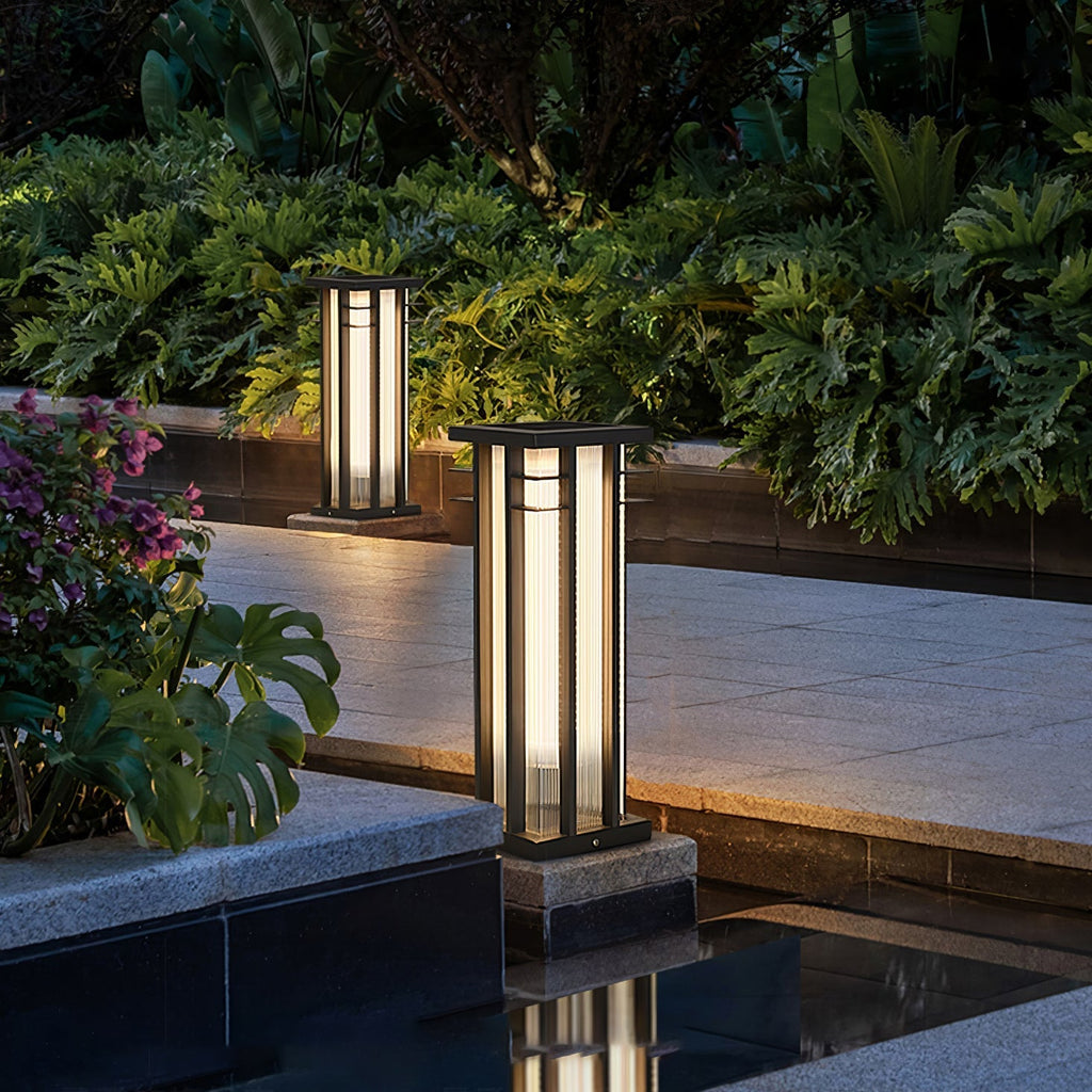 Xalenara Stainless Steel Post Light-Moonnatur