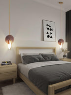 Tarenia Wood Pendant Light-Moonnatur