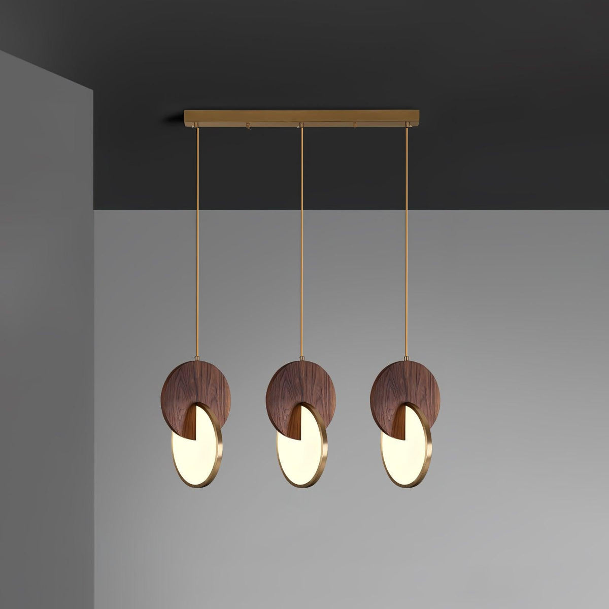 Tarenia Wood Pendant Light-Moonnatur
