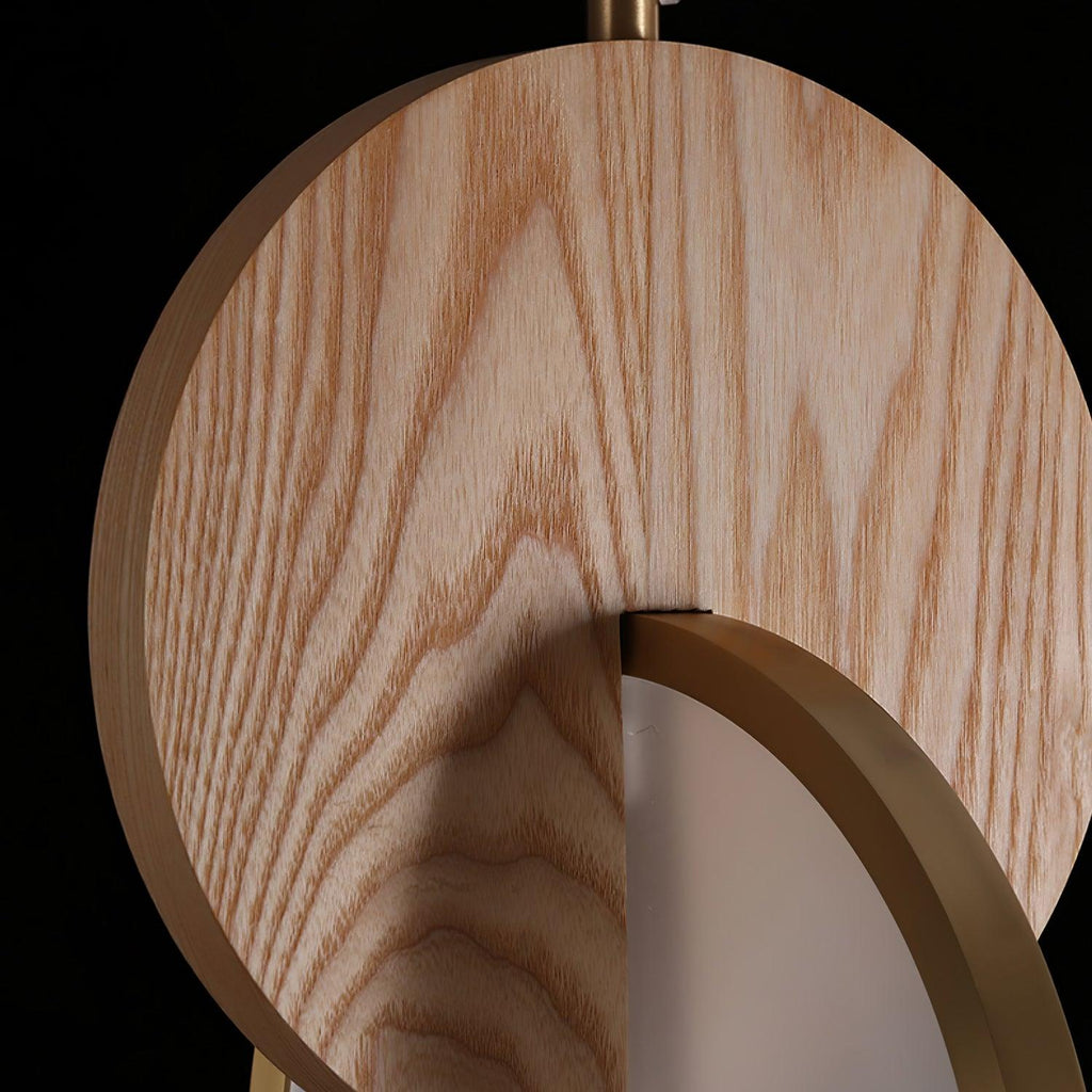 Tarenia Wood Pendant Light-Moonnatur