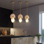 Tarenia Wood Pendant Light-Moonnatur