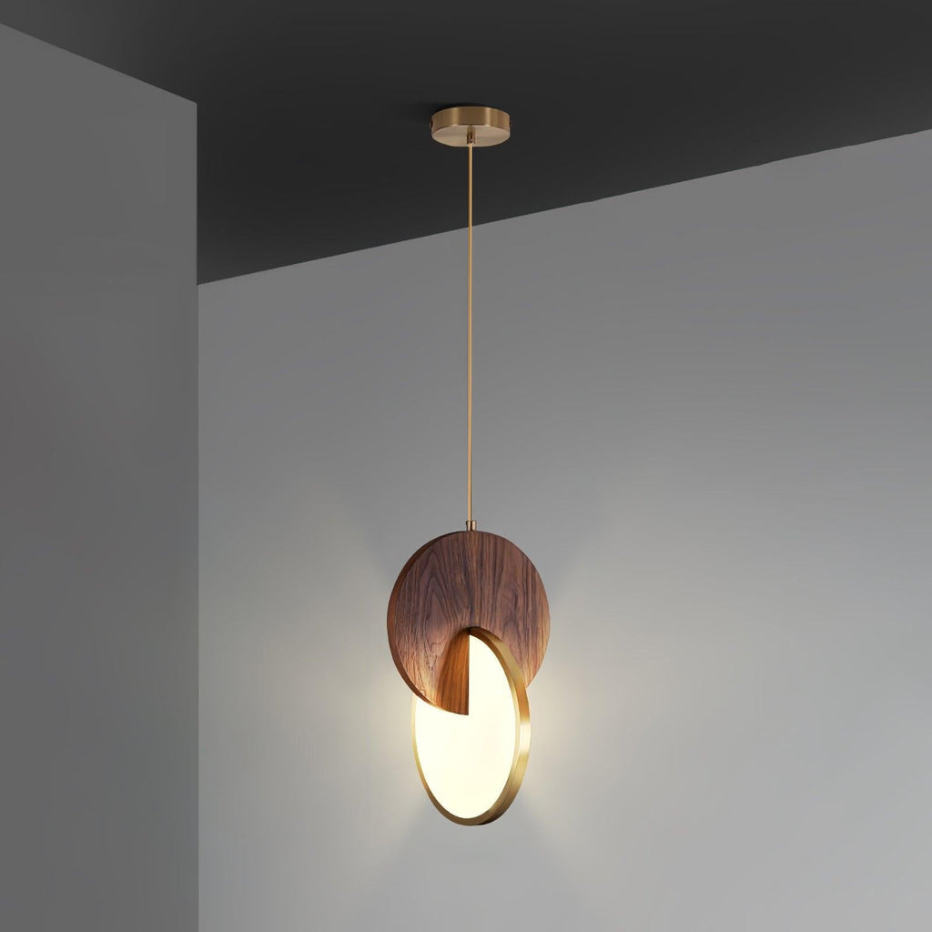 Tarenia Wood Pendant Light-Moonnatur