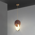 Tarenia Wood Pendant Light-Moonnatur