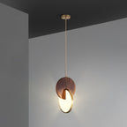 Tarenia Wood Pendant Light-Moonnatur