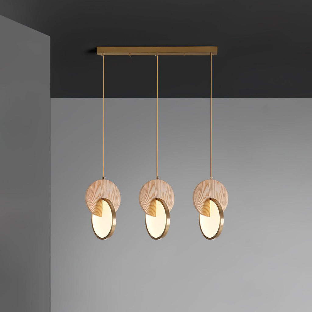 Tarenia Wood Pendant Light-Moonnatur