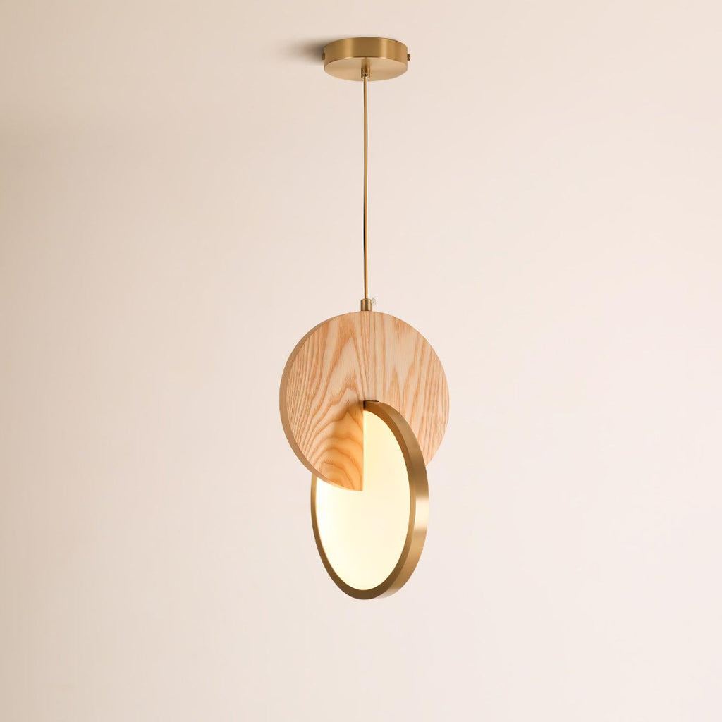 Tarenia Wood Pendant Light-Moonnatur