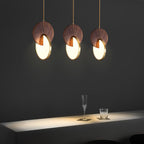Tarenia Wood Pendant Light-Moonnatur