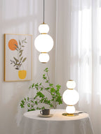 Yvenera Glass Pendant Light-Moonnatur