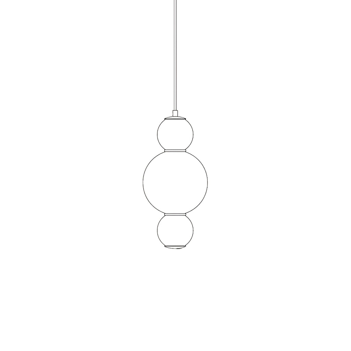 Yvenera Glass Pendant Light-Moonnatur