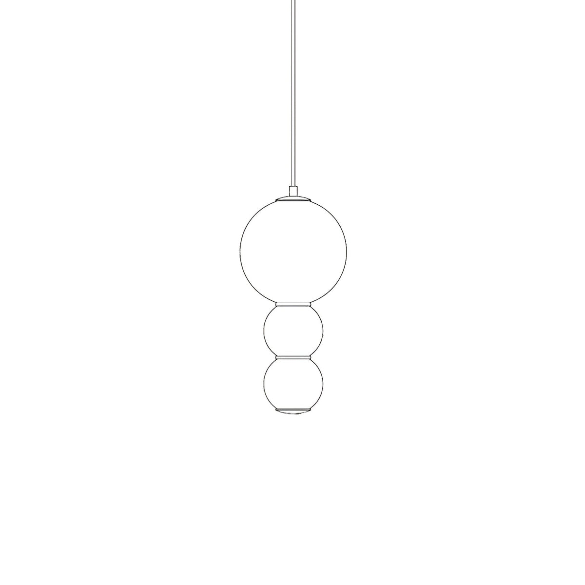 Yvenera Glass Pendant Light-Moonnatur