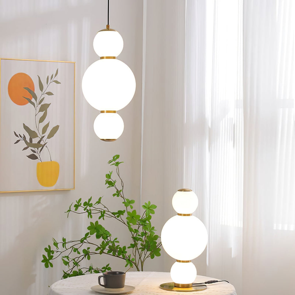 Yvenera Glass Pendant Light-Moonnatur