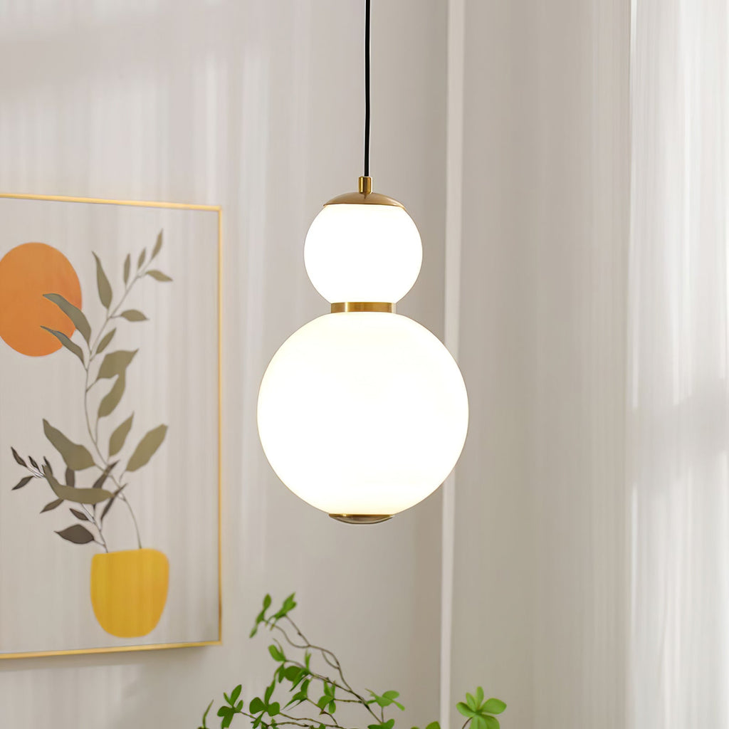 Yvenera Glass Pendant Light-Moonnatur