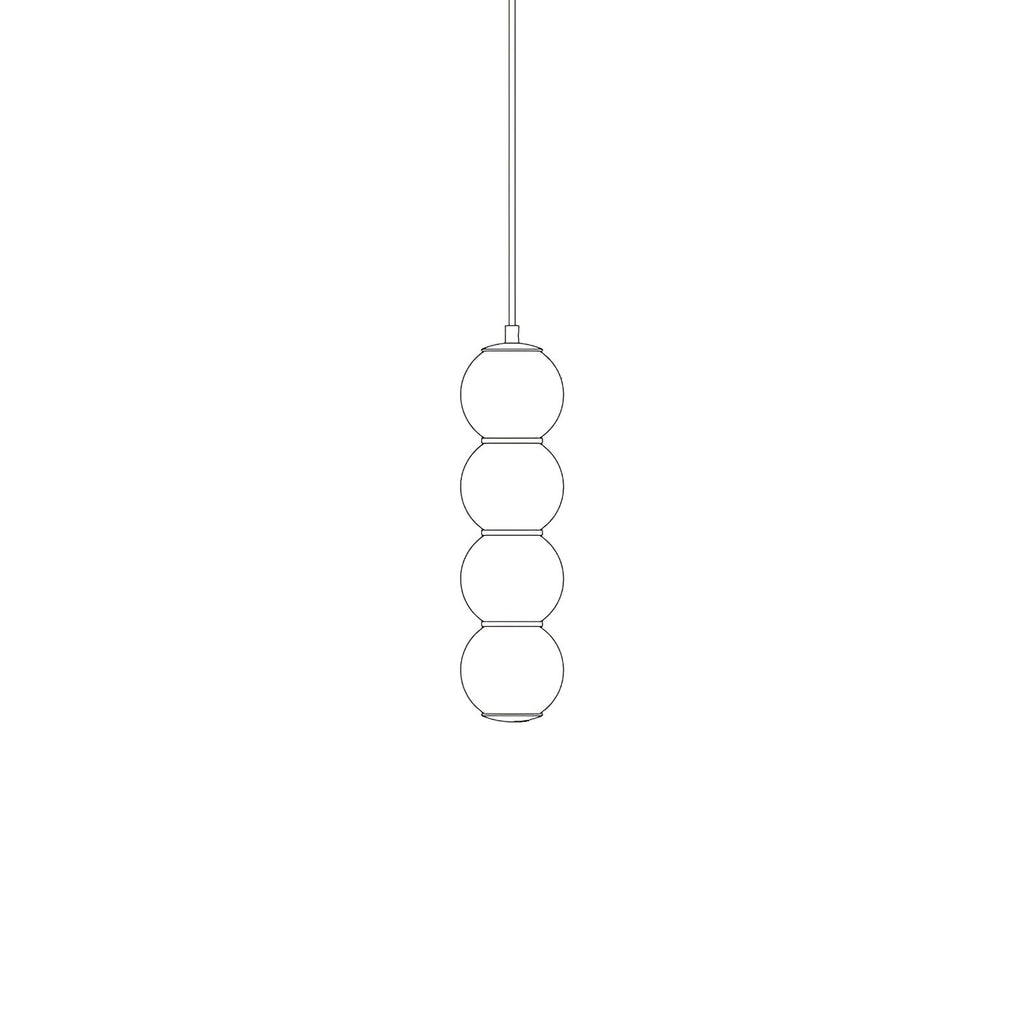 Yvenera Glass Pendant Light-Moonnatur