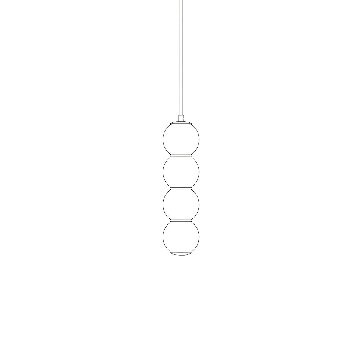 Yvenera Glass Pendant Light-Moonnatur