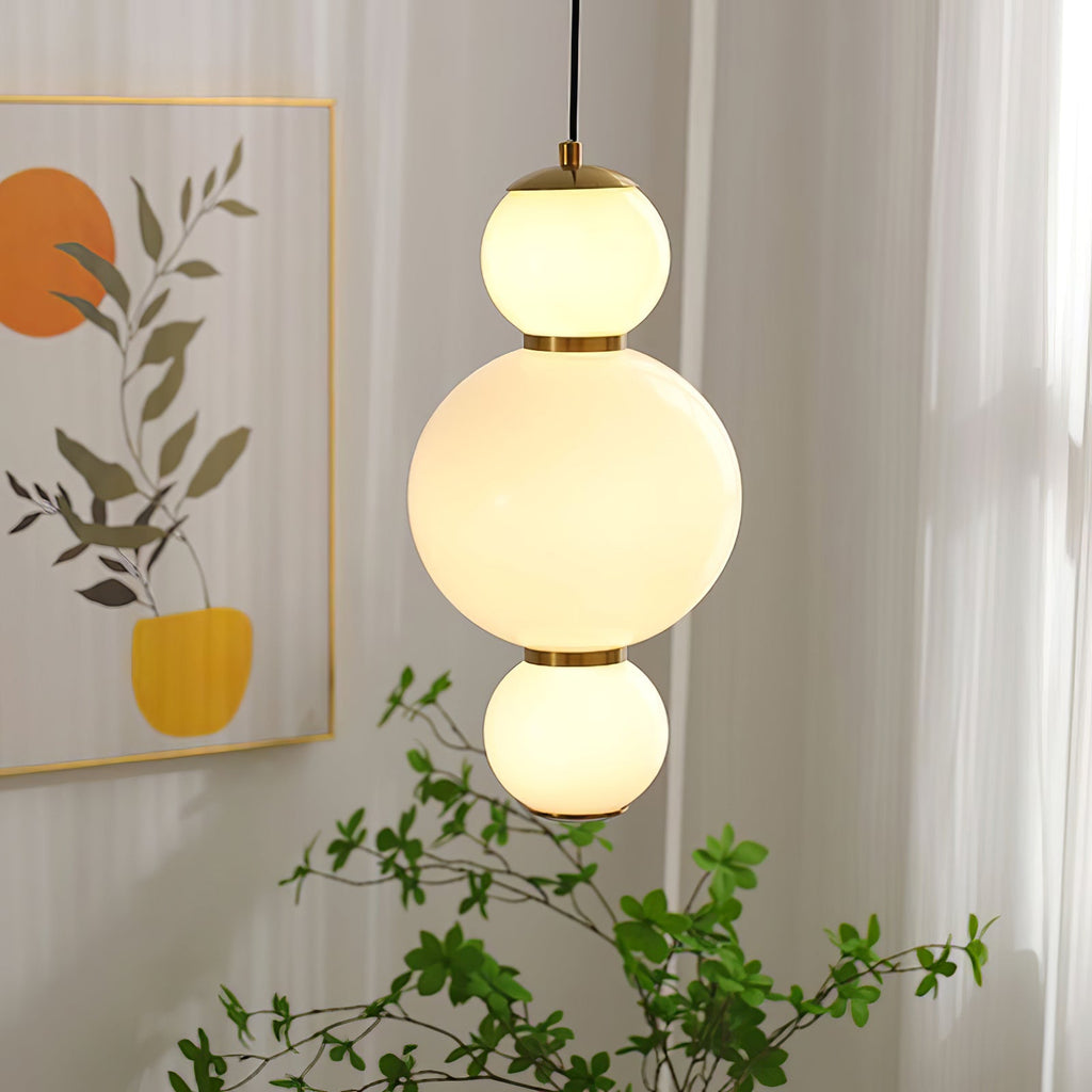 Yvenera Glass Pendant Light-Moonnatur