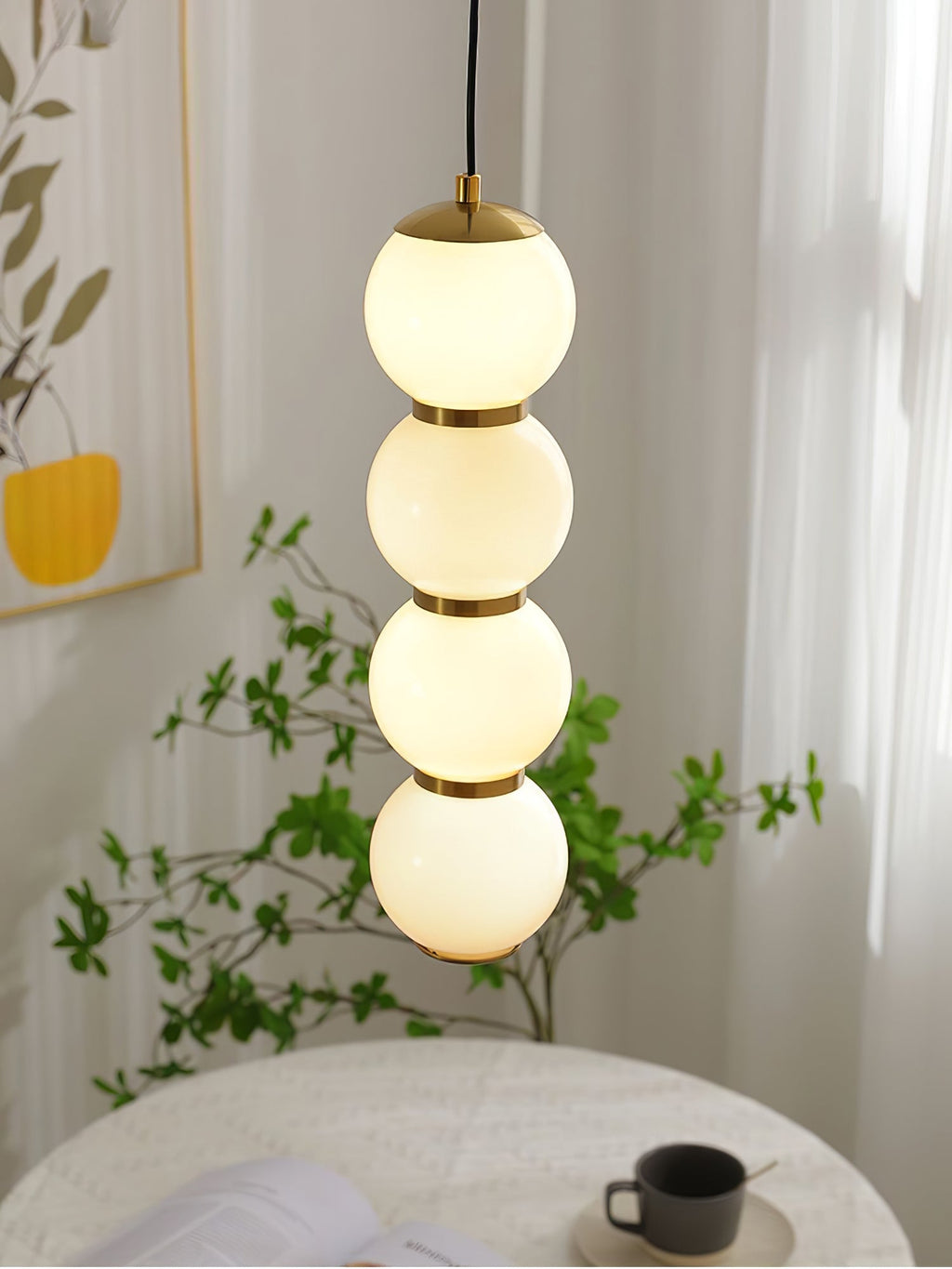 Yvenera Glass Pendant Light-Moonnatur