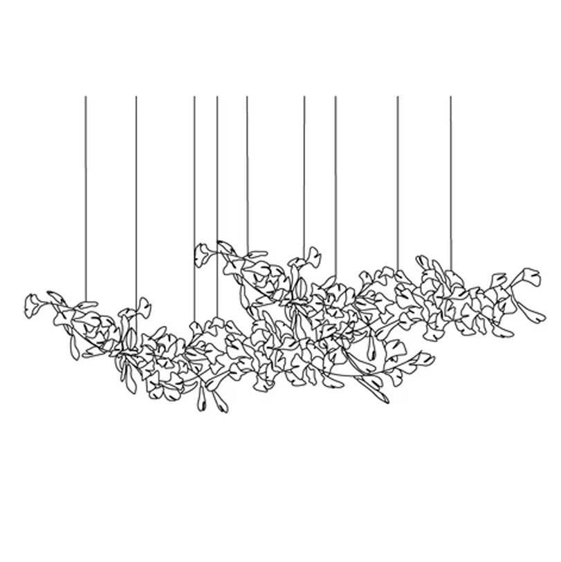 Anselora Ceramic Chandelier-Moonnatur