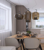 Gelmorae Glass Pendant Light-Moonnatur