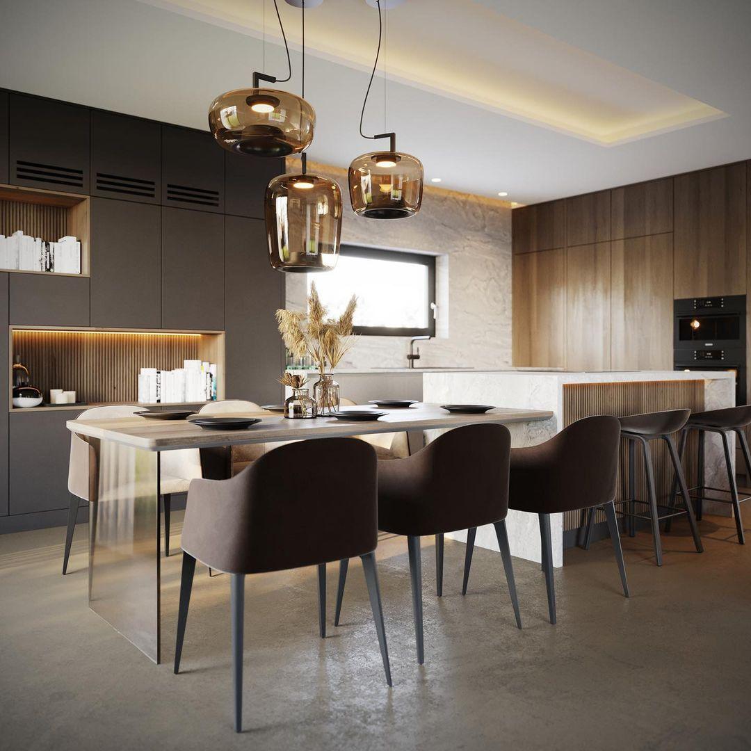 Gelmorae Glass Pendant Light-Moonnatur
