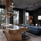Gelmorae Glass Pendant Light-Moonnatur