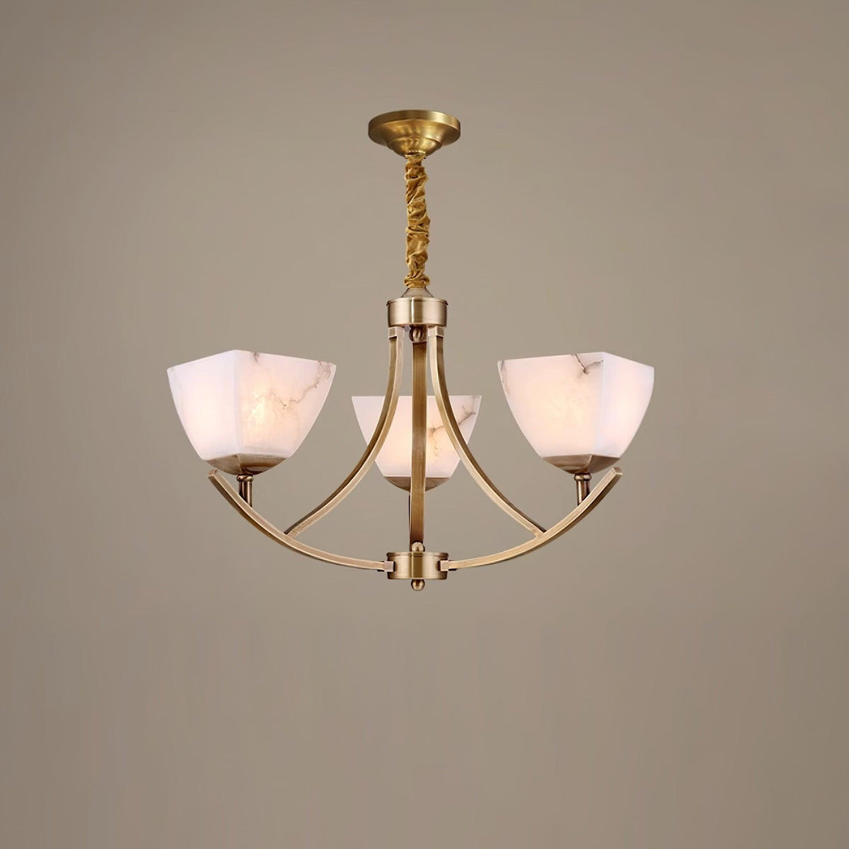 Castergrove Glass Chandelier-Moonnatur